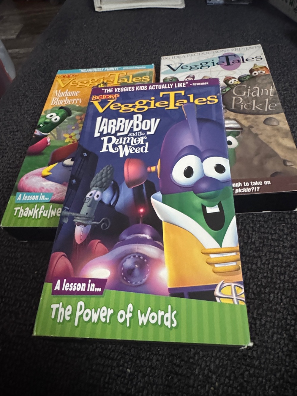 VeggieTales Vintage VHS Bundle